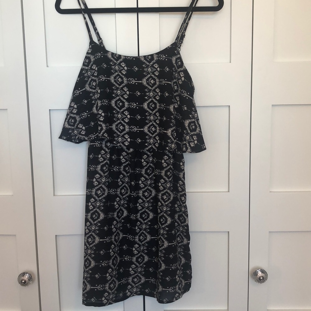 Black and white dress